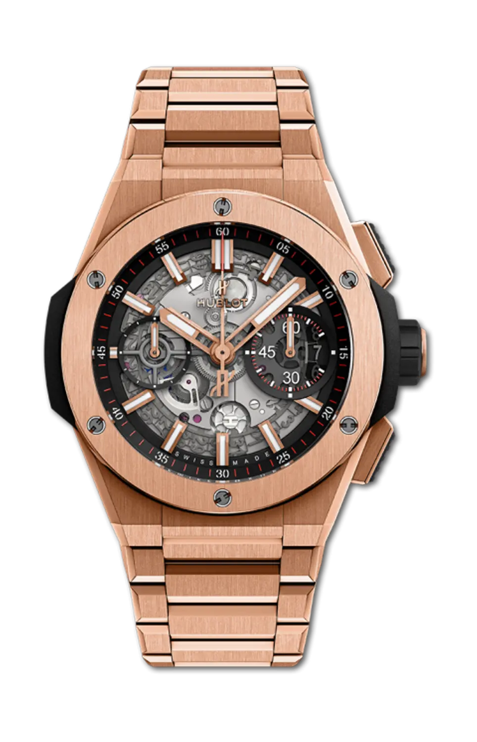 

Часы big bang integral king gold 42 мм Hublot