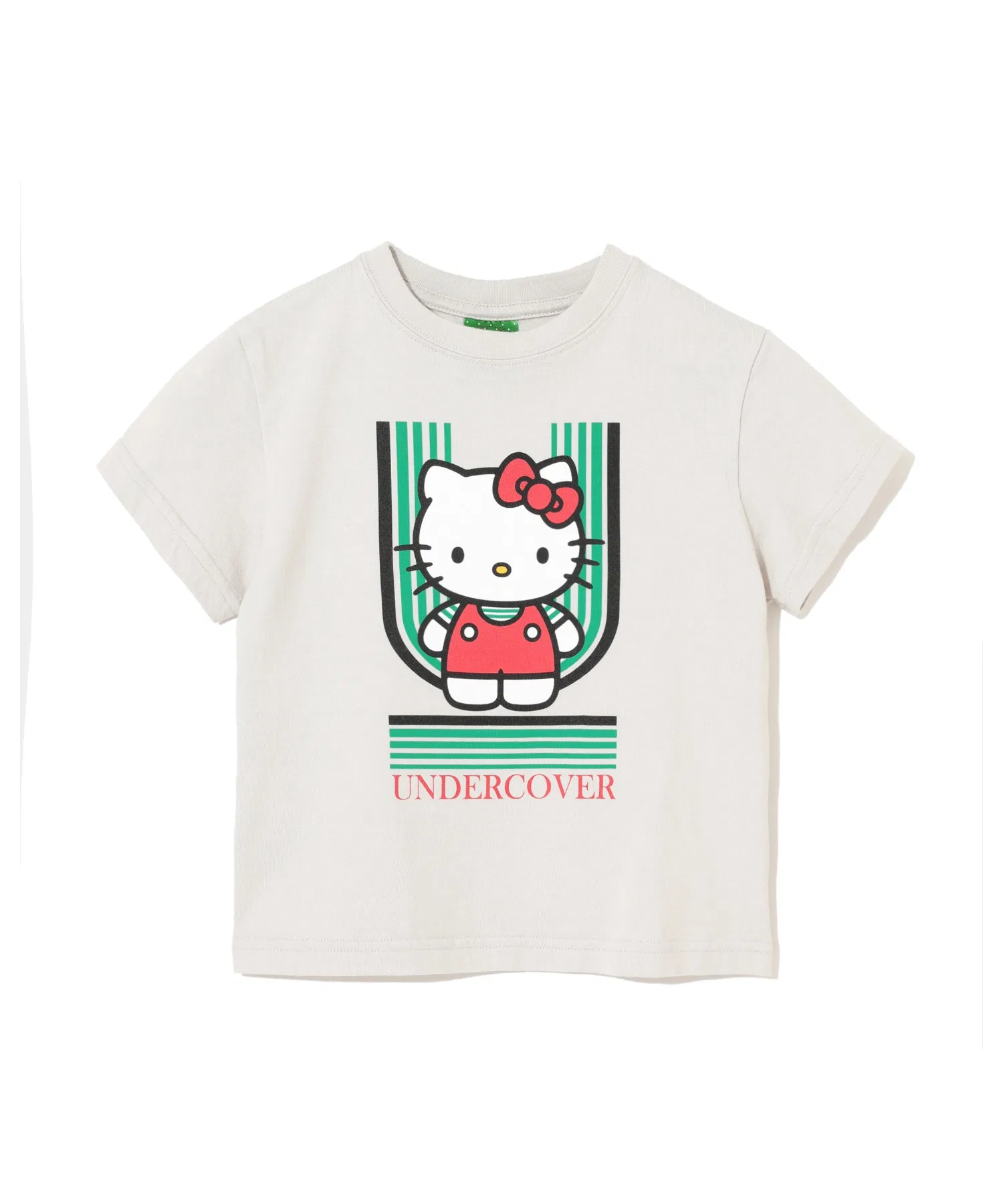 Детская хлопковая футболка с принтом Sanrio UNDERCOVER KIDS серая