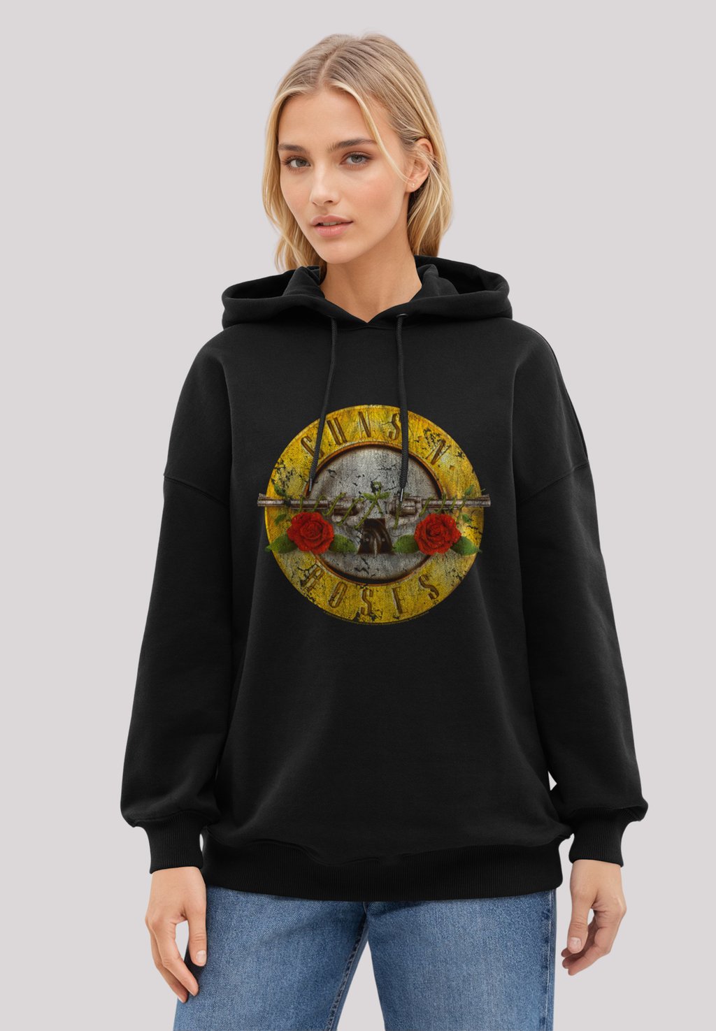

Толстовка GUNS 'N' ROSES VINTAGE BULLET LOGO F4NT4STIC, черный