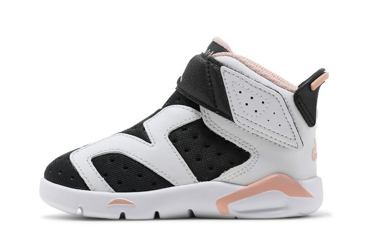 Кроссовки Air Jordan Air Jordan 6 Retro Little Flex TD 'White Arctic Orange', белый — фото 4