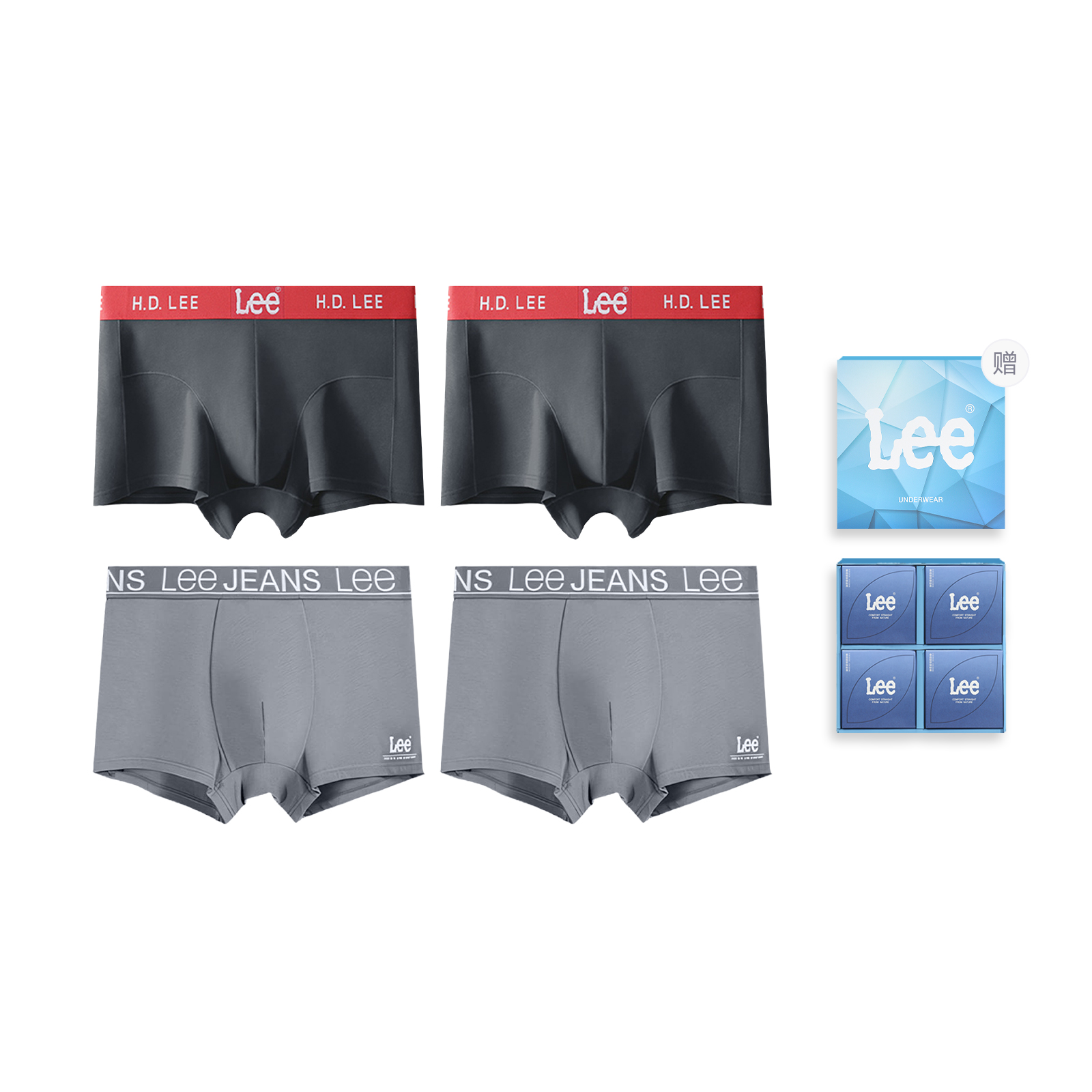 

Lee Sunset 5.0 подарочный набор мужского белья 4 шт