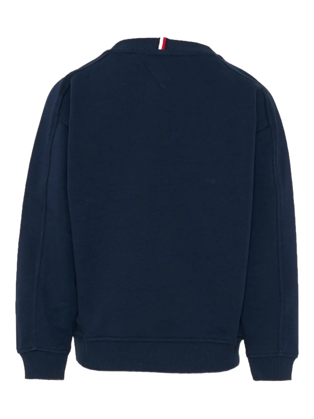 Свитшот с круглым вырезом и принтом логотипа Tommy Hilfiger Junior, синий — фото 2