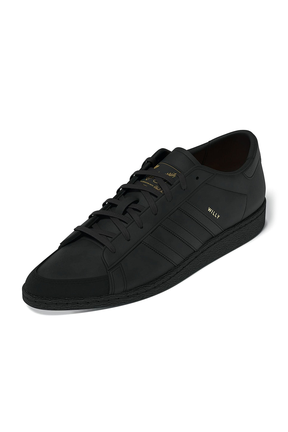 Кроссовки Willy Chavarria Jabbar Dress Low Adidas Originals, Core Black & Supplier Color — фото 2