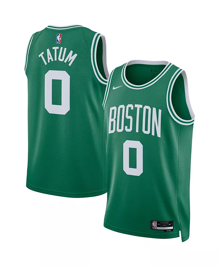 

Мужская баскетбольная майка Jordan Jayson Tatum Boston Celtics Swingman Nike, зеленый