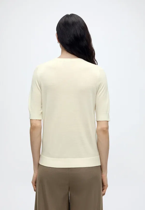 Футболка Farbella basic t-shirt Boss, светло-бежевый — фото 3
