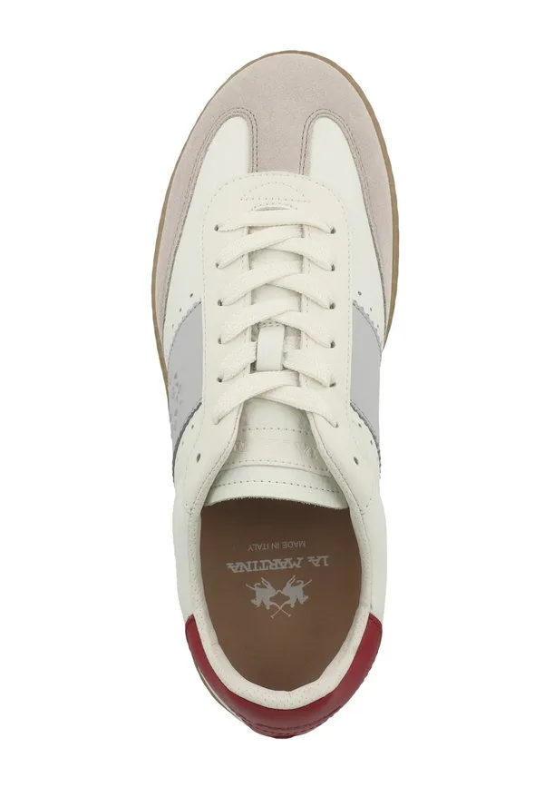 Кроссовки la martina herren scarpa uomo weiss 44 taupeoff white lfm ae ar La Martina, Taupe-Off White Lfm Ae Ar — фото 3