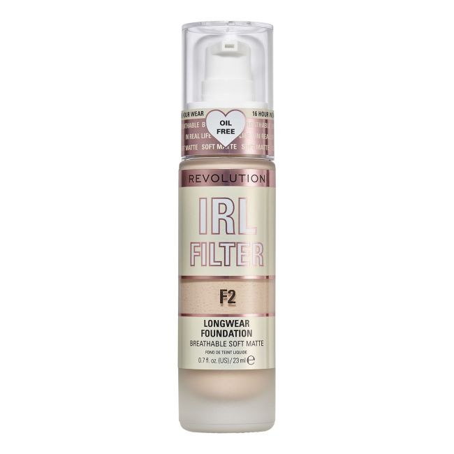 

Irl фильтр стойкий тональный крем Makeup Revolution, цвет f2, 23 мл
