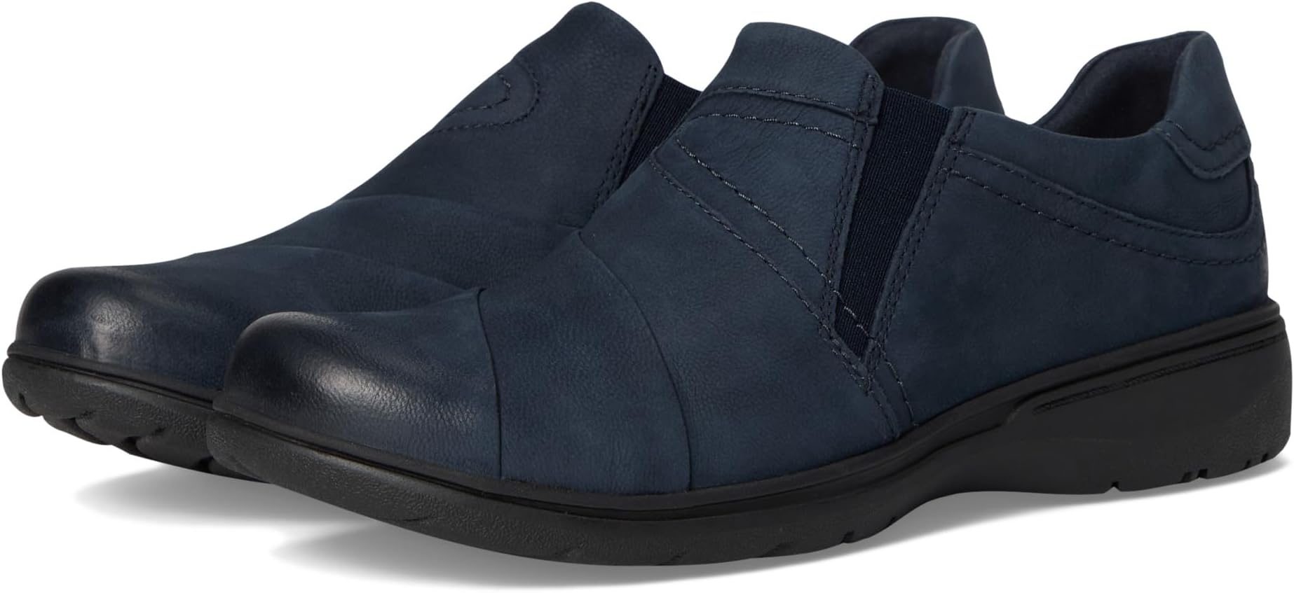 Лоферы Clarks Carleigh Abby, цвет Navy Nubuck