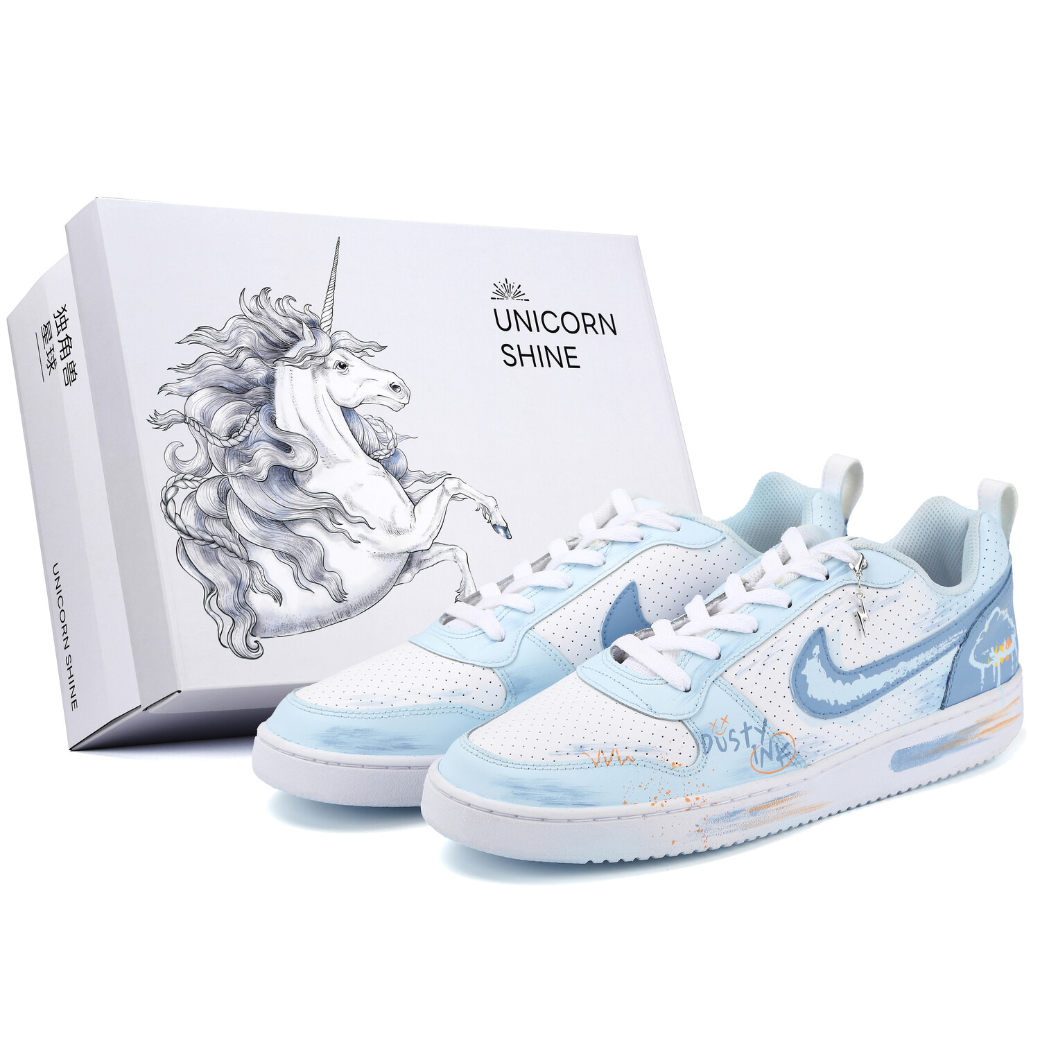 

Кеды мужские, Обувь для скейтборда Court Borough, мужская, низкая Nike, цвет Sky blue 1