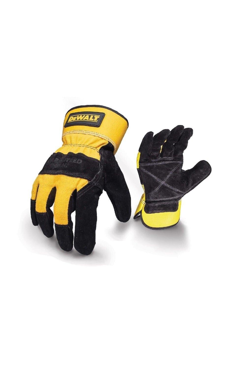 

Кожаные перчатки Rigger из свиной кожи Dewalt, черный