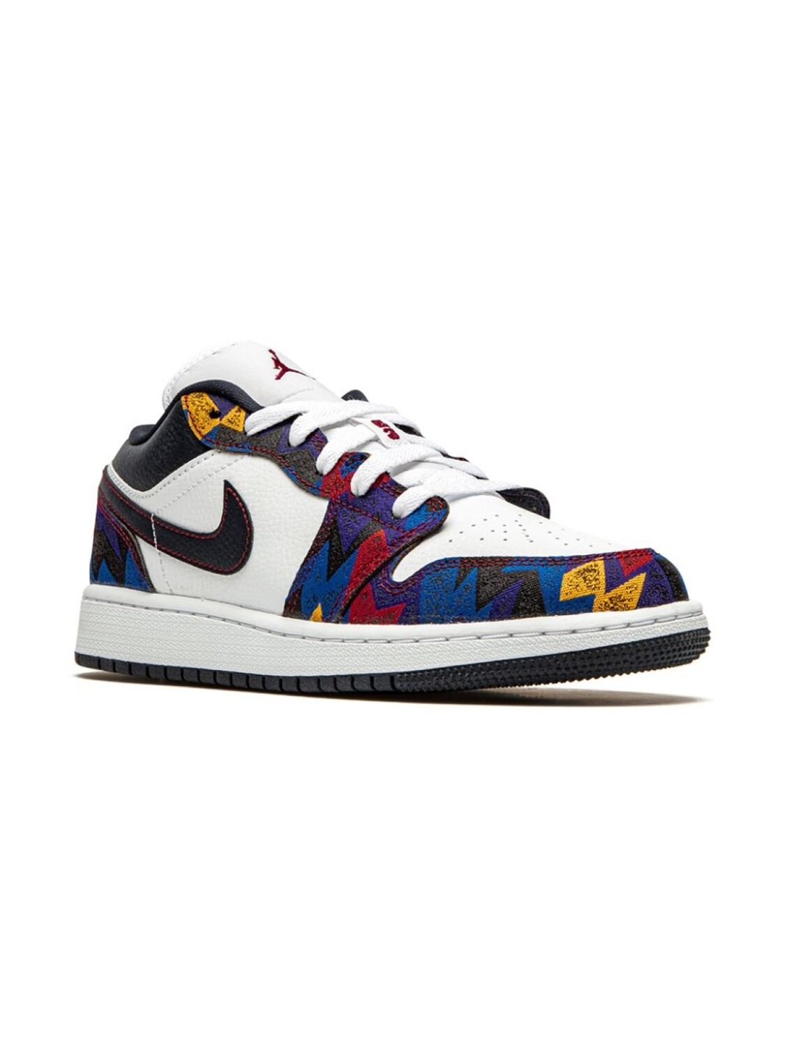 

Кроссовки Air Jordan 1 Low GS Jordan Kids, белый, Серый, Кроссовки Air Jordan 1 Low GS Jordan Kids, белый
