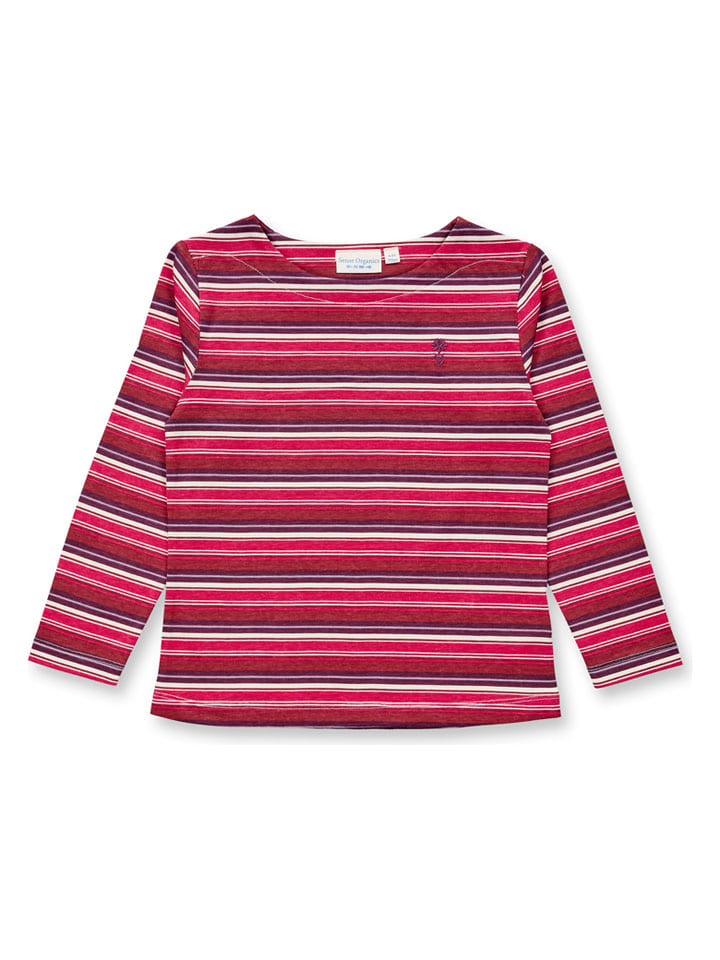 

Sense Organics Футболка с длинными рукавами «Алуна» красно-фиолетового цвета