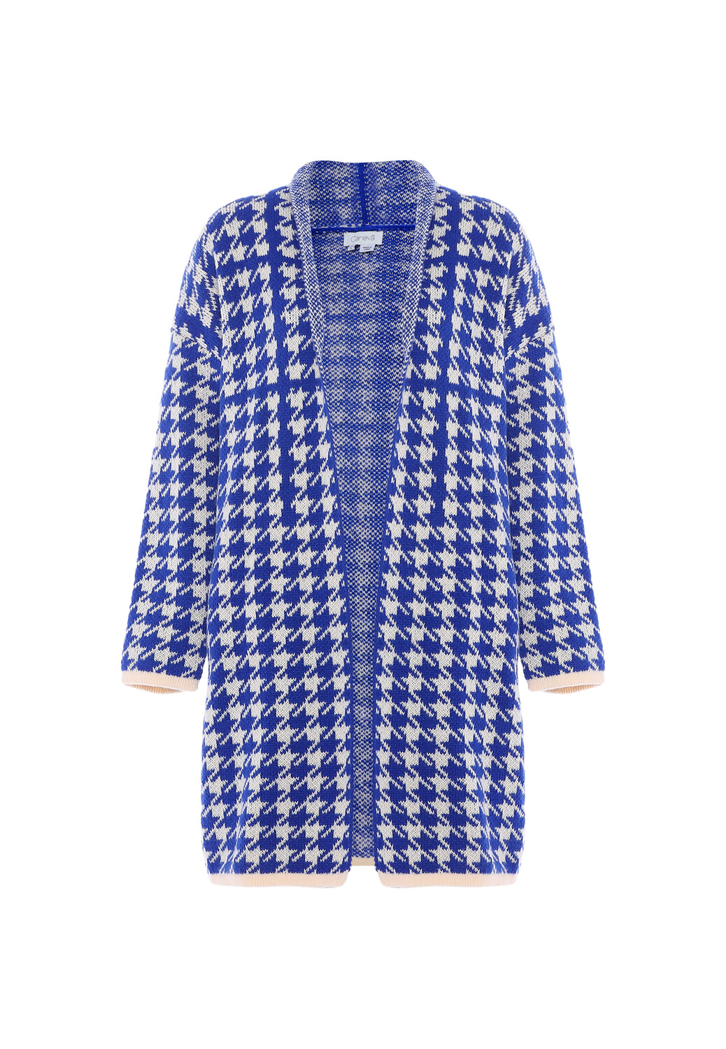 

Куртка caneva Sweater, цвет WOLLWEISS BLAU KARIERT