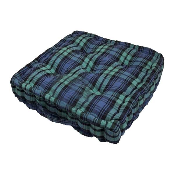 

Подушка на сиденье Homescapes Blackwatch Schottenmuster, 40x8x40 см, синий