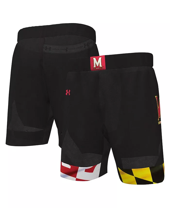 

Мужские баскетбольные шорты Maryland Terrapins, черные (реплика) Under Armour