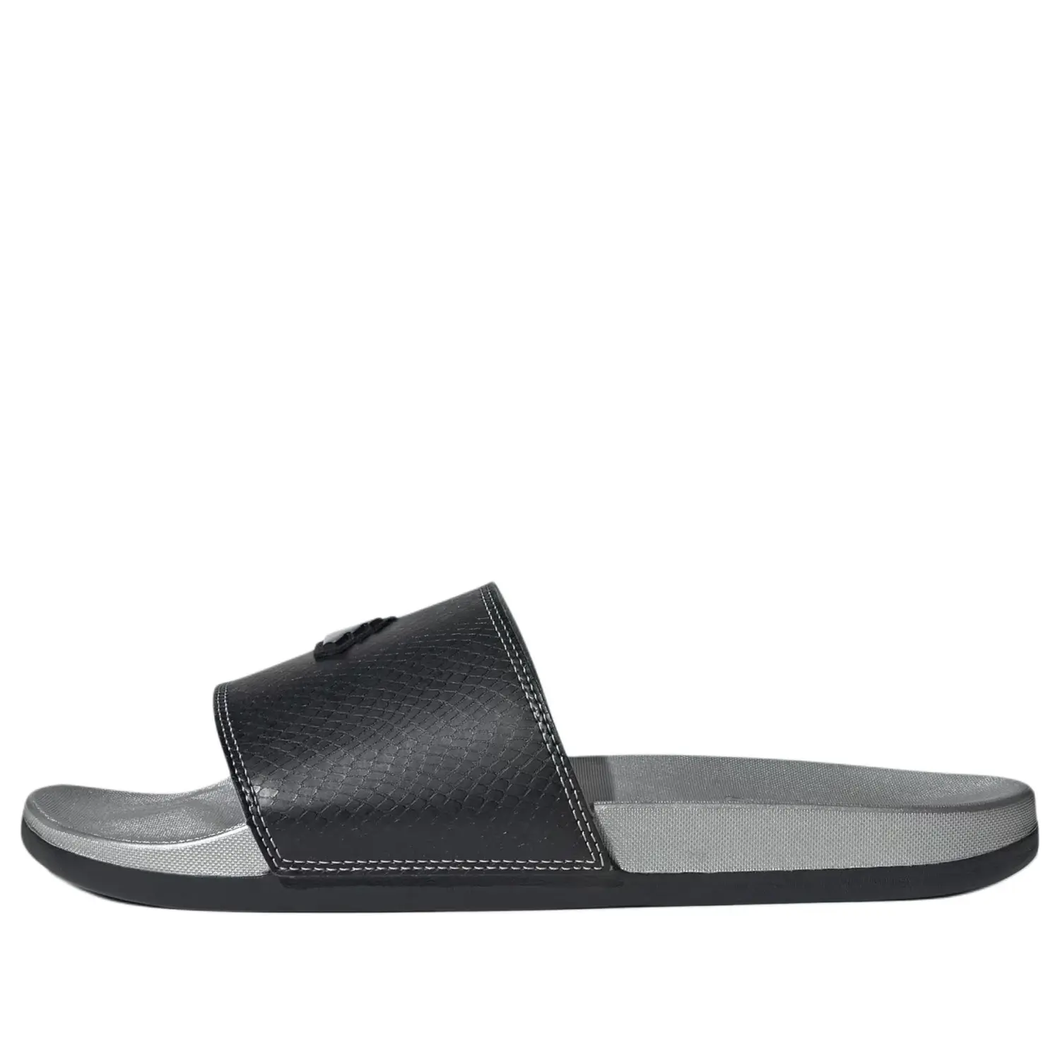 

Шлепанцы adidas Adilette Comfort Slides ' Black Silver Metallic'