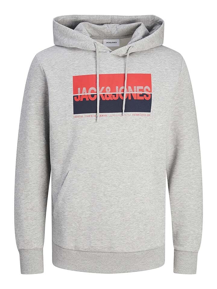 

Худи Jack & Jones Nolan, светло-серый