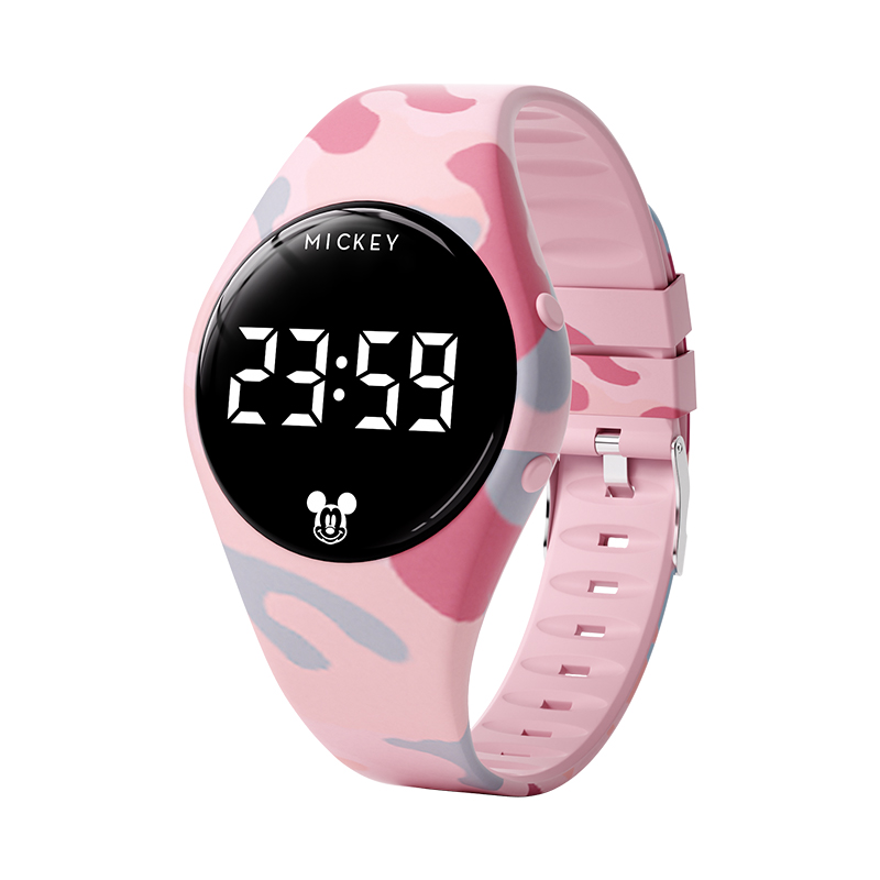

Disney Часы Electronic Movement Silicone Strap Watch Unisex Black Dial