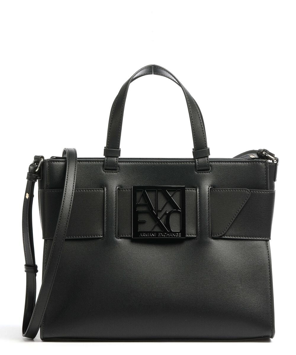 

Сумочка из искусственной кожи Armani Exchange, черный