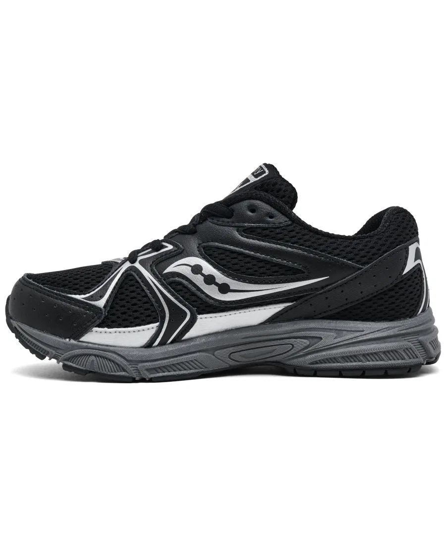 Детские кроссовки Big Kids Ride Millennium Casual от Finish Line Saucony, серебряный/черный — фото 2