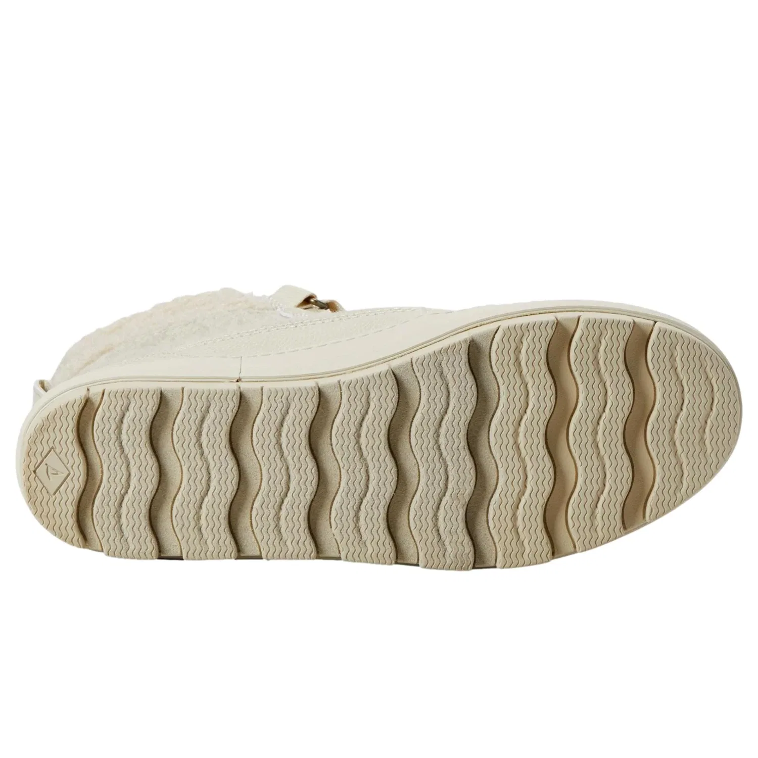 Мужские низкие туристические ботинки Sperry Juneau Low Hiker из шерсти цвета слоновой кости, модель STS87636 — фото 3