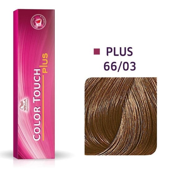 

Полуперманентная краска для волос без аммиака 66/03 60мл Wella Color Touch Plus 66/03