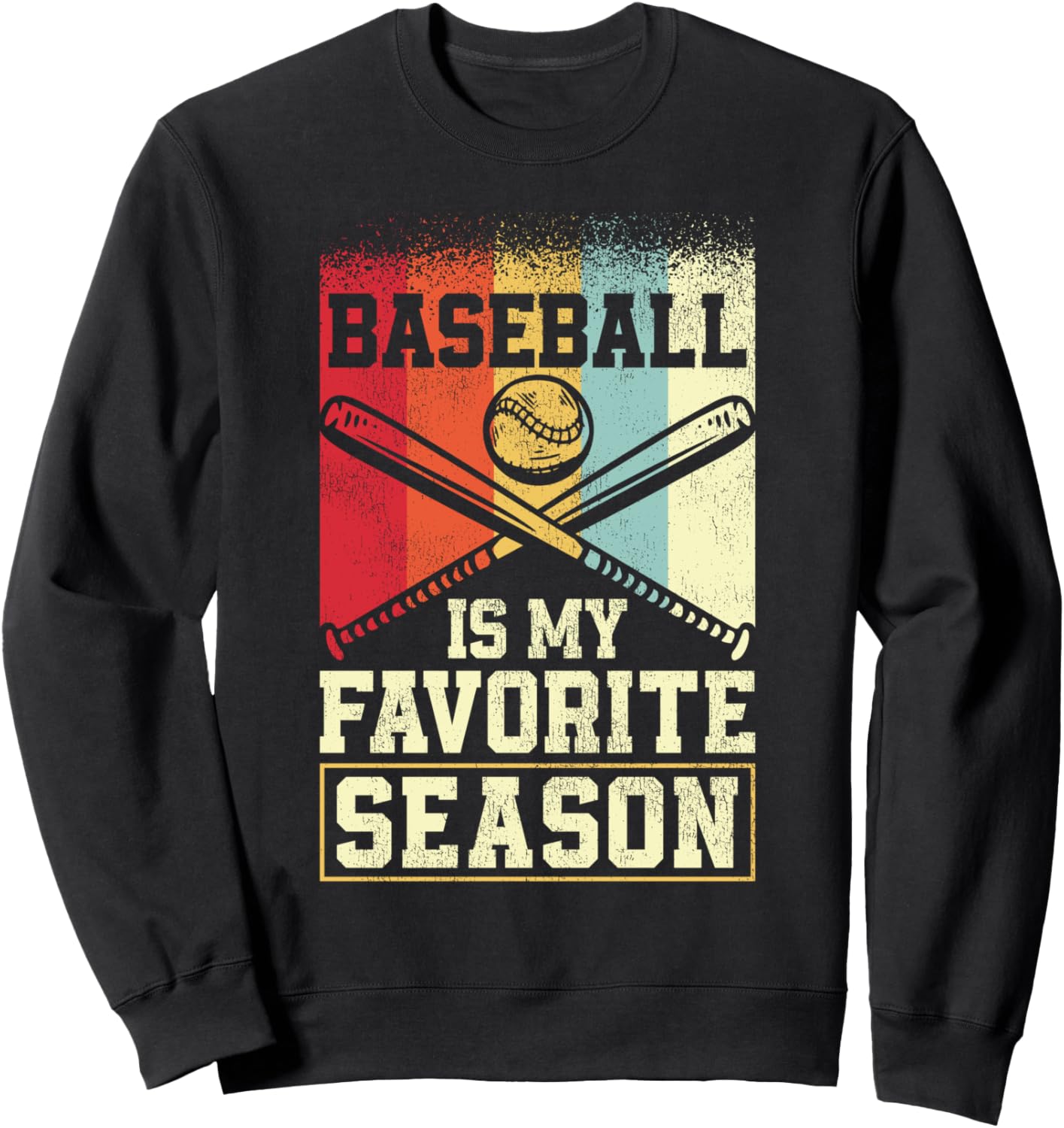 

Винтажная ретро-толстовка для бейсбольного фаната с надписью Это мой любимый сезон Baseball Saying Theme Player Da0, черный