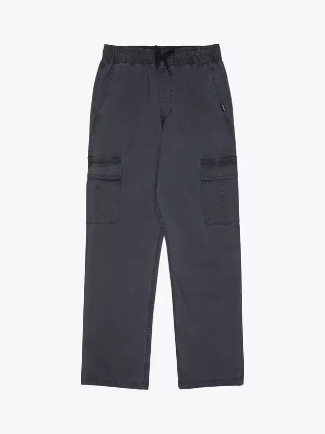 Детские брюки-карго Quicksilver Taxer на шнуровке, черные Quiksilver