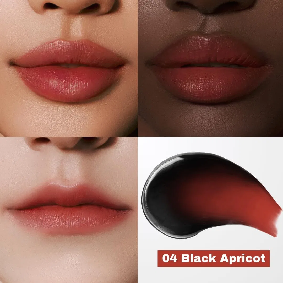 Матовая помада-тинт MILKTOUCH Black Peel Off Lip Tattoo, 4.5 г, #04 Black Apricot — фото 3