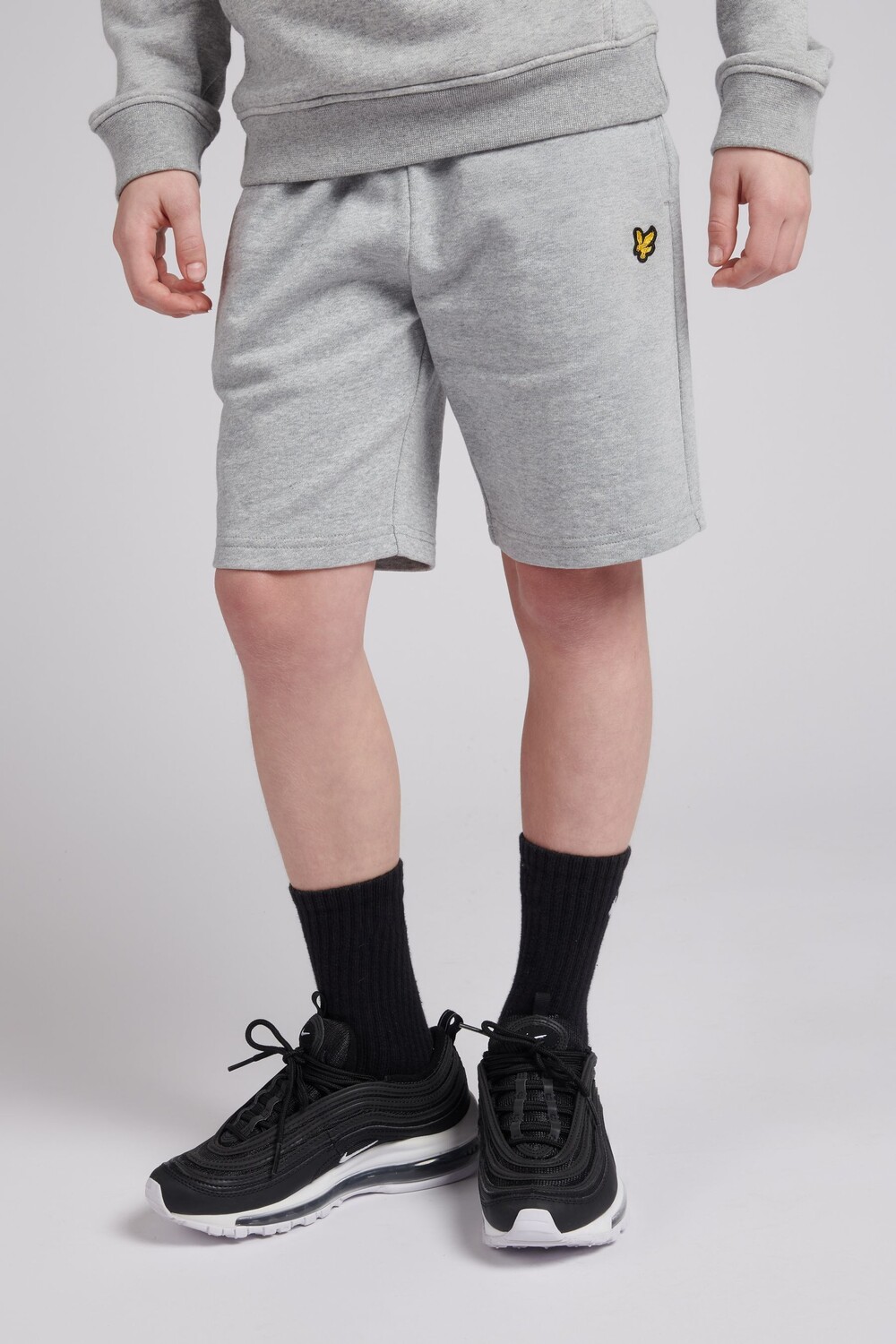 

Флисовые шорты для мальчиков Lyle & Scott, серый