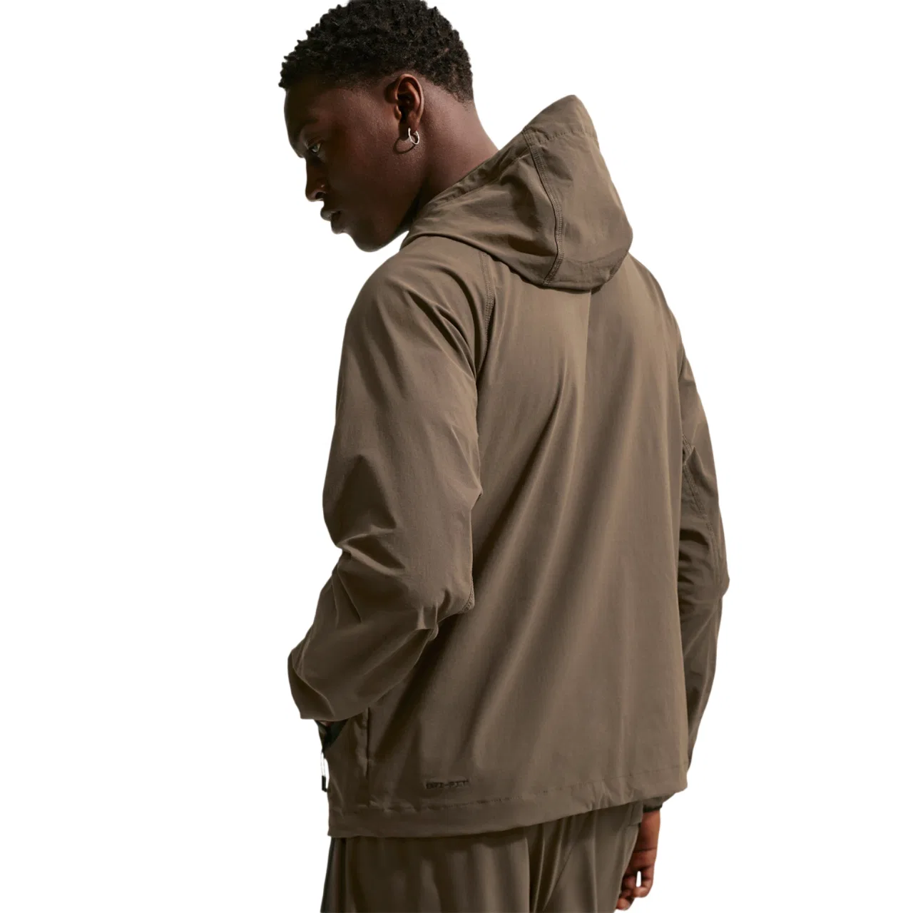 Мужская куртка Tech Woven Windrunner Nike, цвет Dark Hazel/Black/Dark Hazel — фото 3
