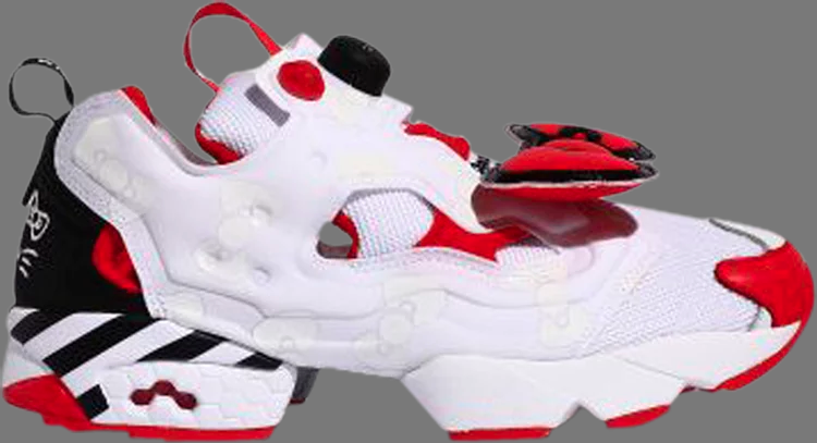 Кроссовки sanrio x instapump fury 'hello kitty' Reebok, красный - фото