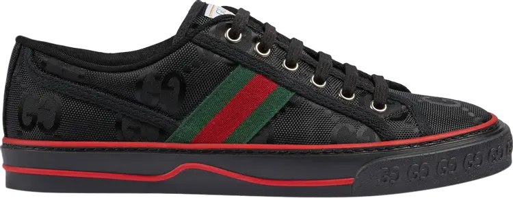 Кроссовки Gucci Wmns Tennis 1977 Off the Grid Low Black, черный