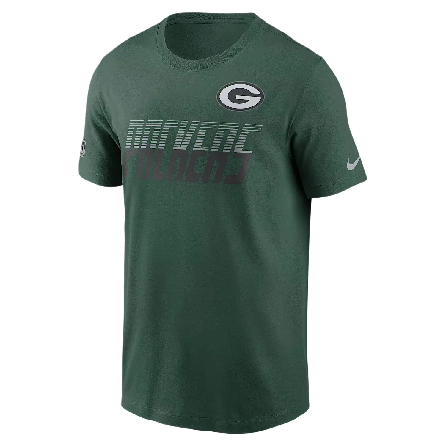 Мужская футболка с круглым вырезом Green Nike