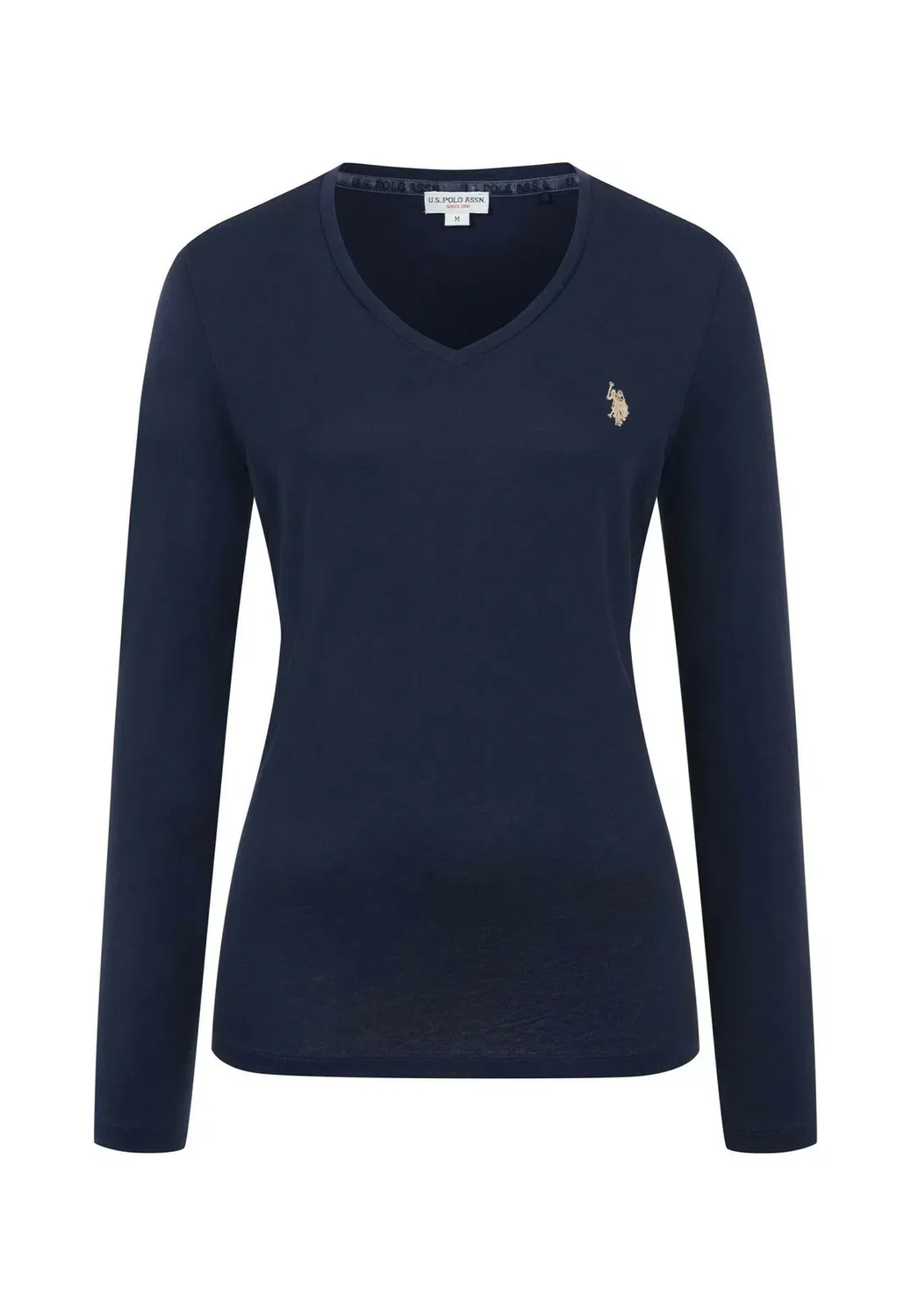Usmarlaa_ - топ с длинными рукавами U.S. Polo Assn., Navy