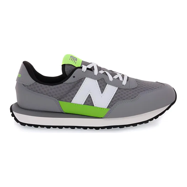 Детские кроссовки с широкой колодкой NB 237 New Balance, Dark Gray — фото 3