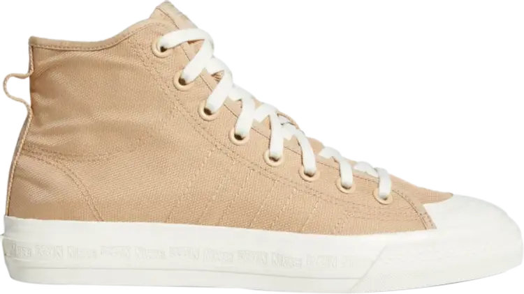 

Кроссовки Adidas Nizza Hi RF 'Pale Nude', загар