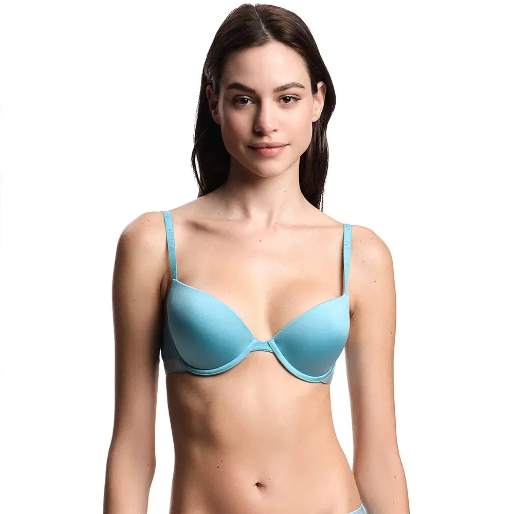 Бюстгальтер Push Up Emporio Armani, синий
