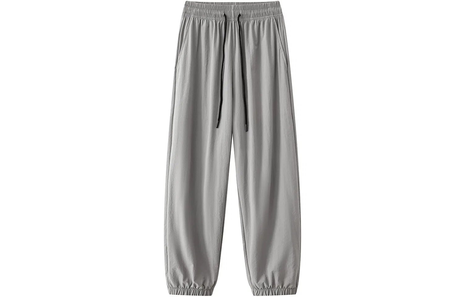 Детские брюки повседневные прямого кроя BALENO, Light Gray (Elastic Cuff)