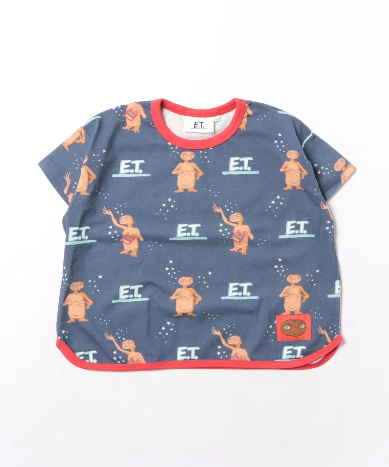 Детская футболка с принтом E.T. с коротким рукавом, модель E.T. Toys"R"Us/Babies"R"Us, Navy — фото 4