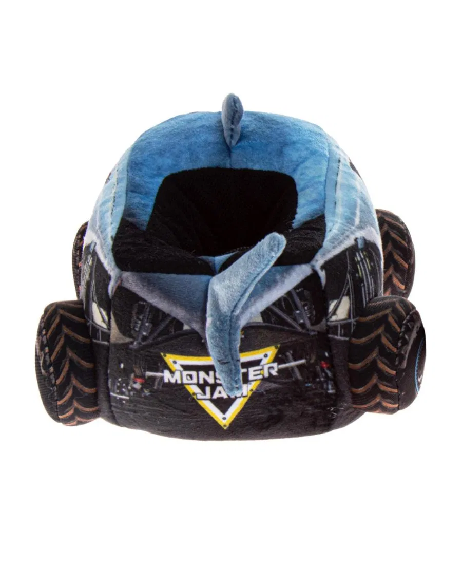 Тапочки 3D Megalodon Monster Jam, Black Blue — фото 3