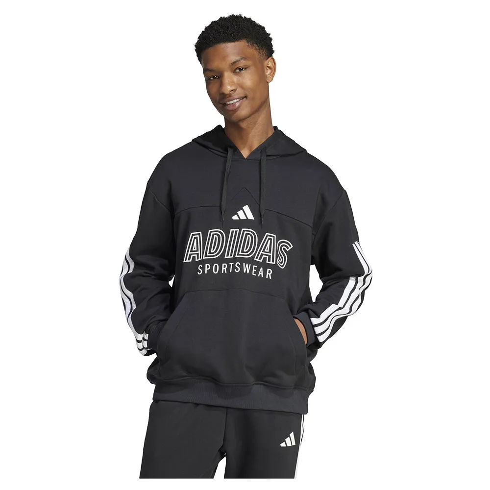 

Худи adidas House Of Tiro French Terry, черный