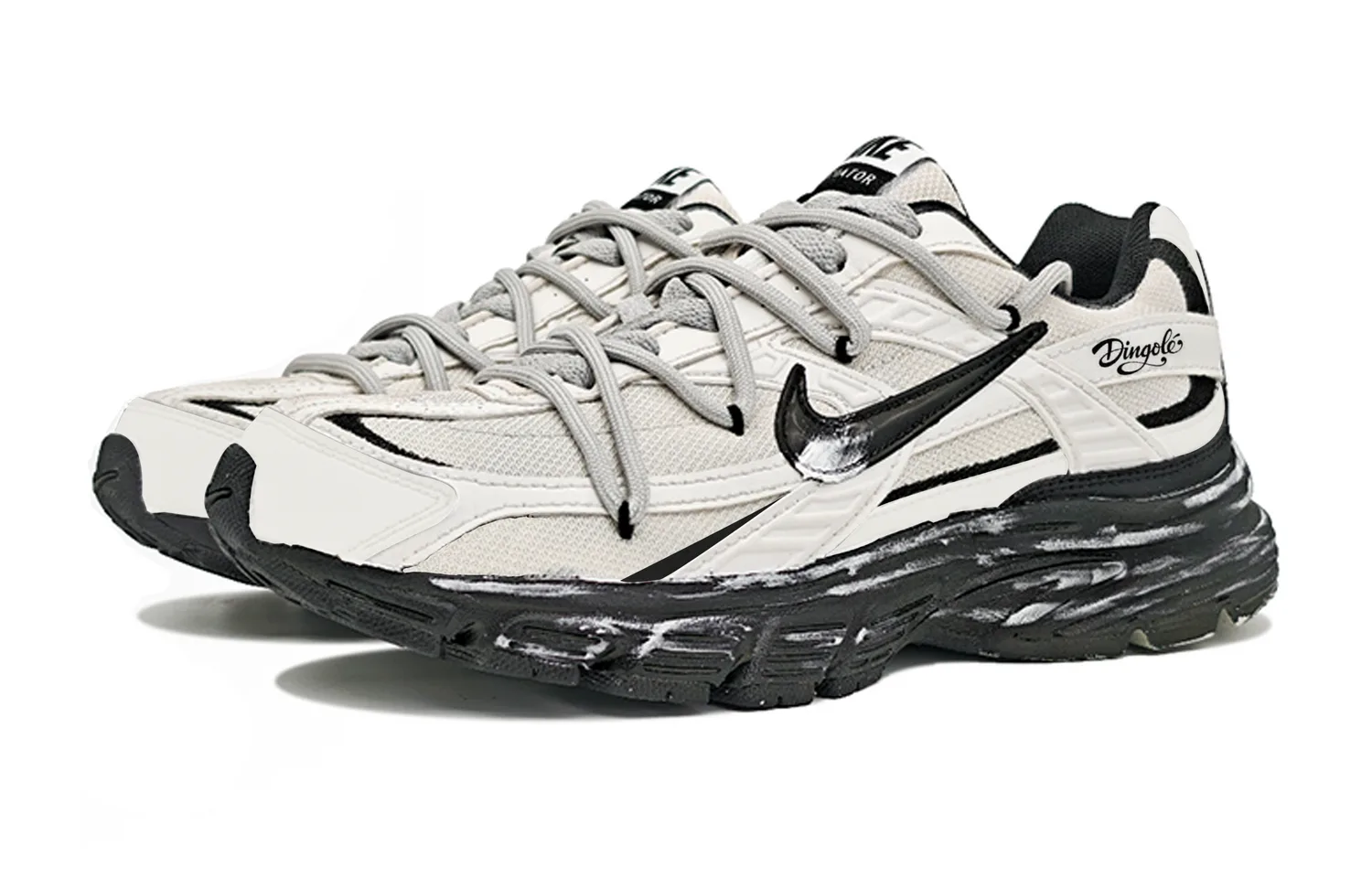 Initiator Wild Wanderer Synthetic Leather, Textile Abrasion Resistant Breathable Slip Resistant Low top Nike, белый — фото 4