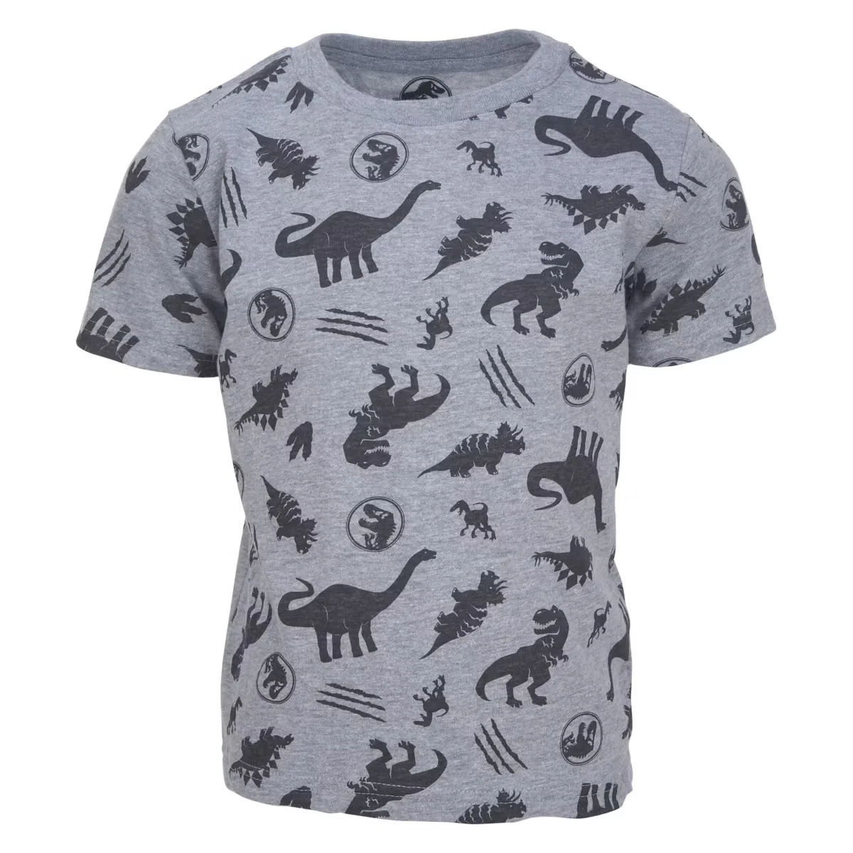 Футболка с принтом комплект футболок Jurassic Park, black/blue/gray heather — фото 3