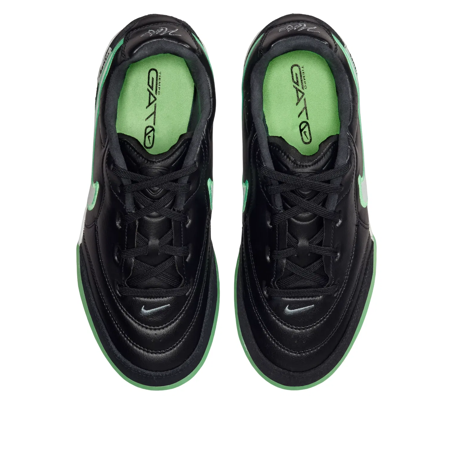 Детские кроссовки для футбола Nike Tiempo Streetgato, черный — фото 2