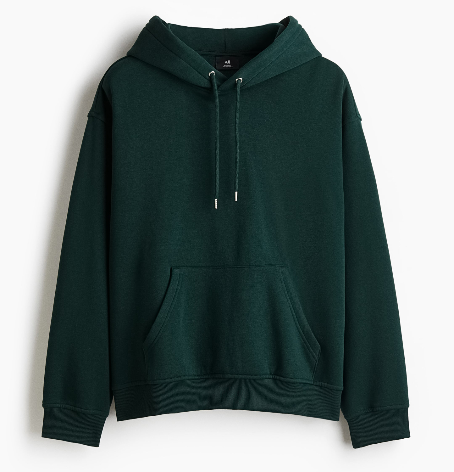 

Худи H&M Loose Fit, темно-зеленый