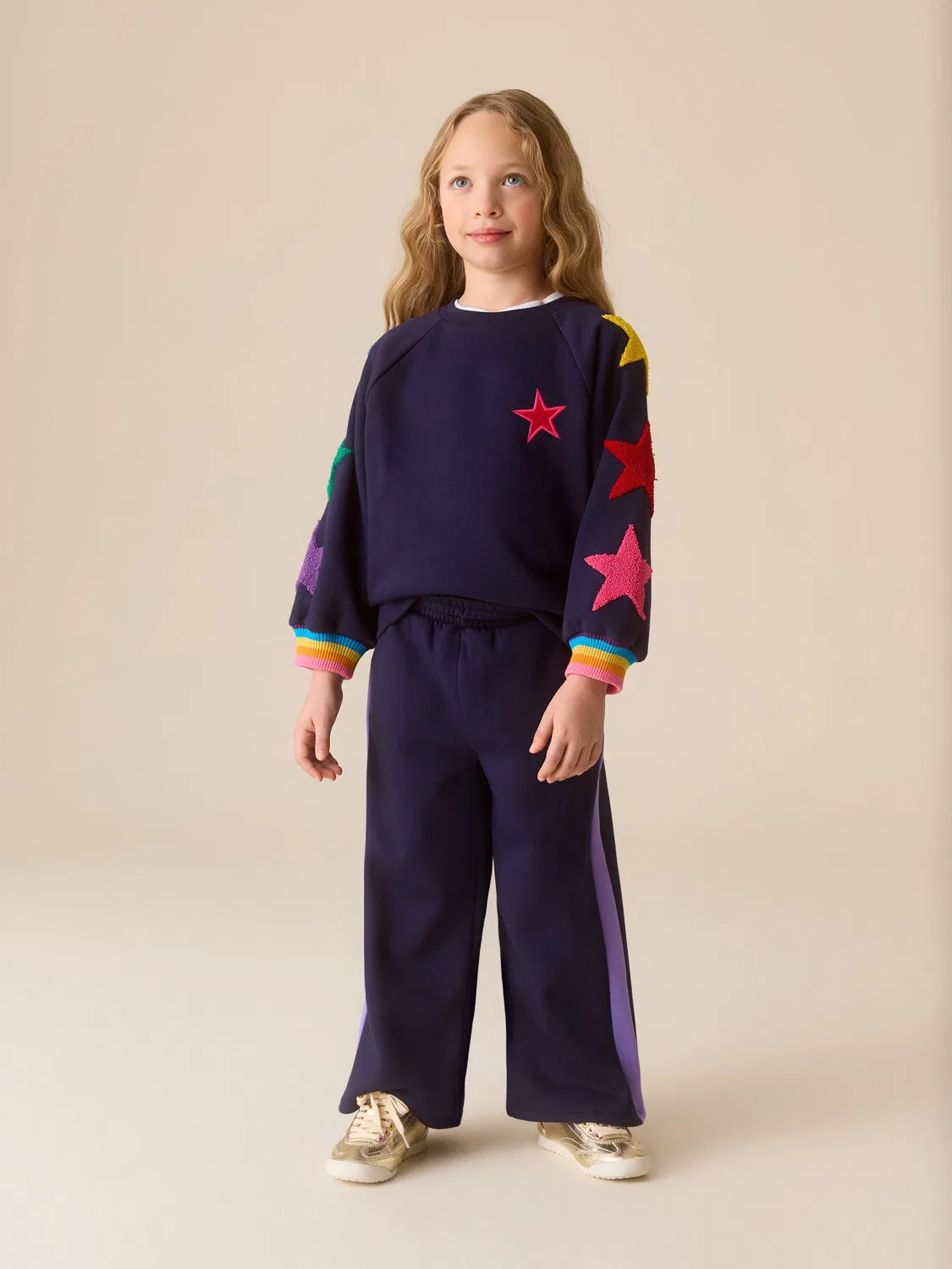 Спортивный костюм Rainbow Boucle Stars Little Bird by Jools Oliver, разноцветный