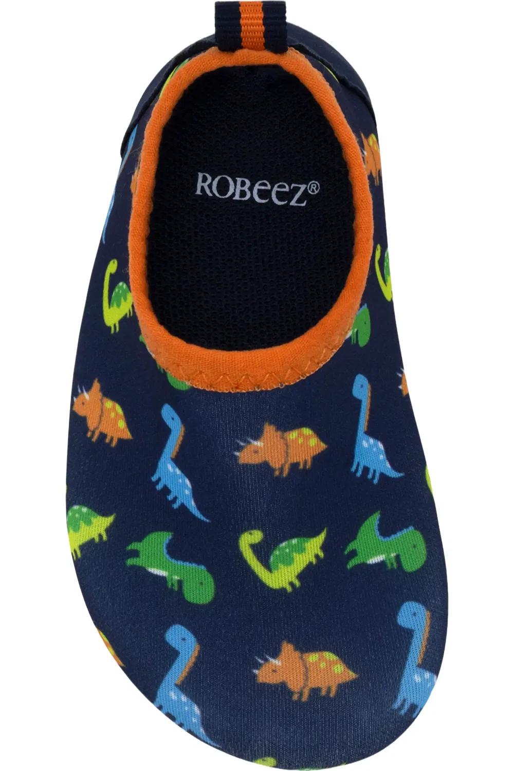 Детские кеды slip-on с динозаврами Play Robeez, темно синий — фото 4