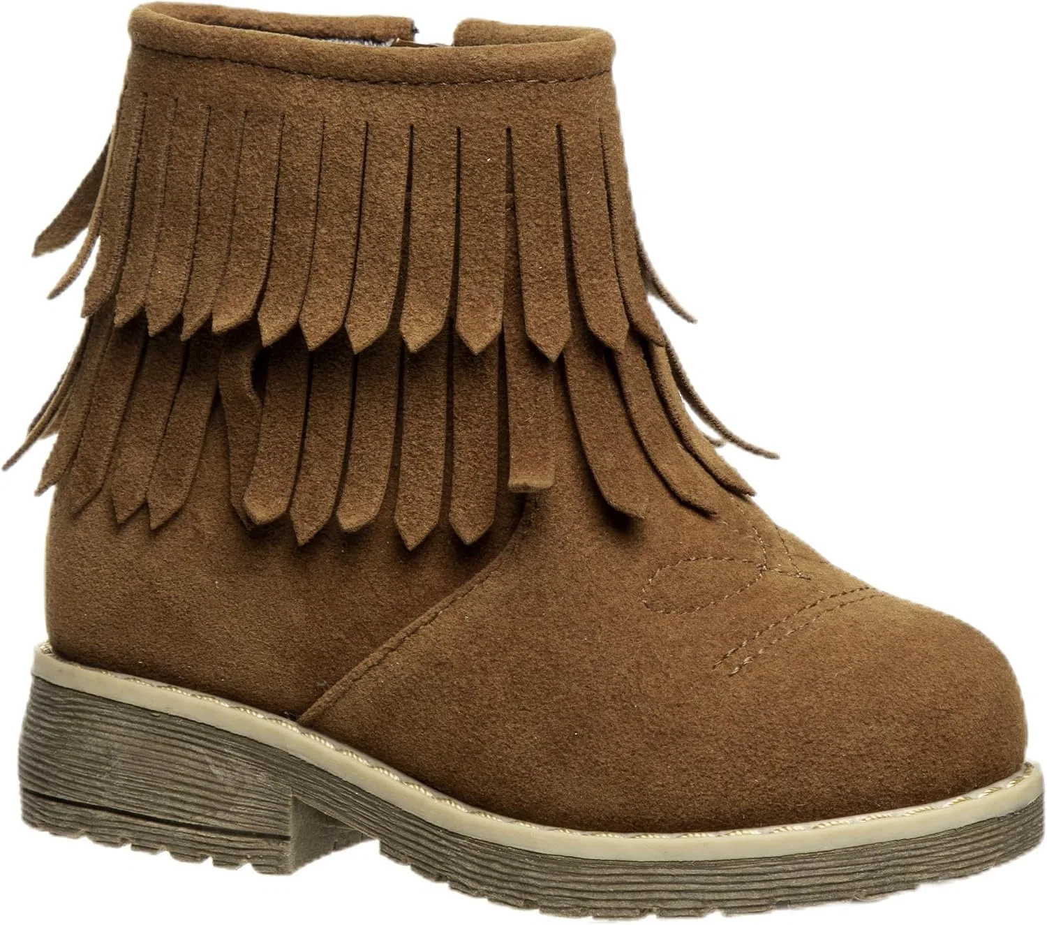 Детские ботинки для девочек Rugged Bear, Brown