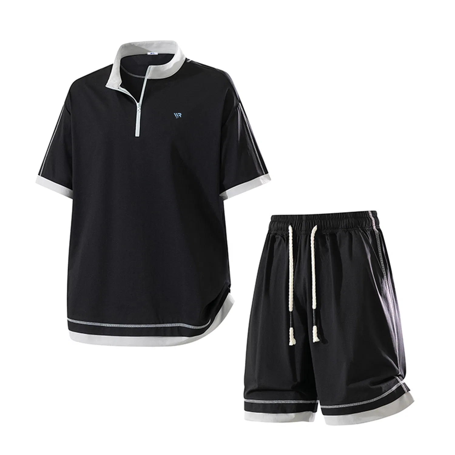 Спортивный комплект для девочек с полуводолазкой, Casual Sportswear, WARRIOR — фото 4